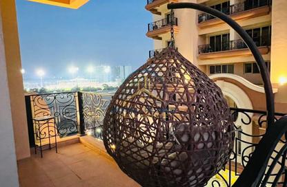 Apartment - 2 - 2 for rent in European - Canal Residence - Dubai Sports City - Dubai