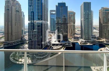 Apartment - 1 Bedroom - 2 Bathrooms for rent in Lake View Tower - JLT Cluster B - Jumeirah Lake Towers - Dubai