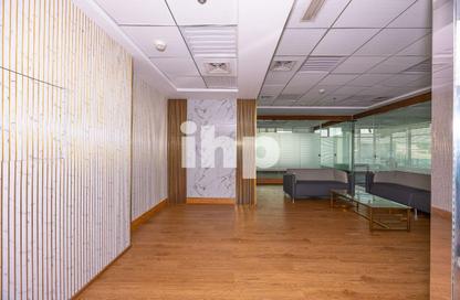 Office Space - Studio - 1 Bathroom for rent in Clover Bay Tower - Business Bay - Dubai