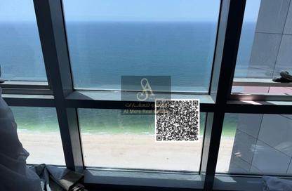 Apartment - 2 Bedrooms - 3 Bathrooms for rent in Corniche Tower - Ajman Corniche Road - Ajman
