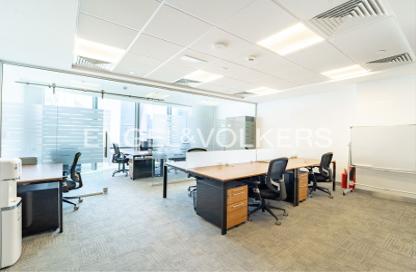 Office Space - Studio - 1 Bathroom for rent in North Tower - Emirates Financial Towers - DIFC - Dubai