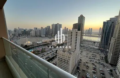 شقة - 2 غرف نوم - 2 حمامات للايجار في أبراج بابل - المجاز 3 - المجاز - الشارقة