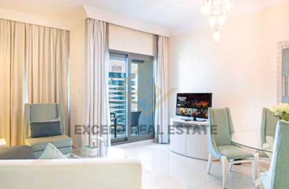 Apartment - 1 Bedroom - 2 Bathrooms for rent in DAMAC Maison Dubai Mall Street (The Signature) - Burj Khalifa Area - Downtown Dubai - Dubai