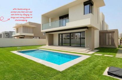 Villa - 4 - 5 for rent in Jebel Ali Village Villas - Jebel Ali Village - Jebel Ali - Dubai