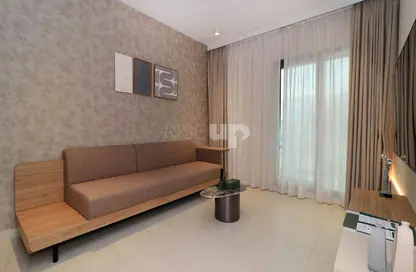 النزل و الشقق الفندقية - غرفة نوم - 2 حمامات للايجار في برج العافية الهادئ من WELLCUBE - مثلث قرية جميرا - دبي