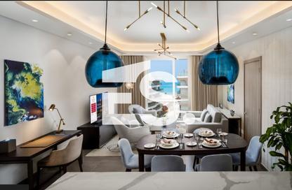 Apartment - 2 Bedrooms - 3 Bathrooms for rent in Millennium Residences - Saadiyat Island - Abu Dhabi