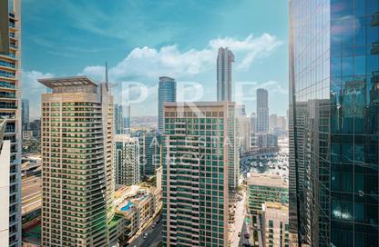 Apartment - Studio - 1 for rent in Silverene Tower B - Silverene - Dubai Marina - Dubai