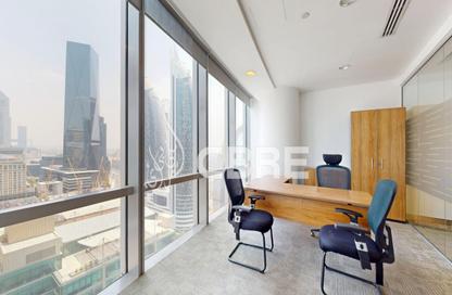 Office Space - Studio - 1 Bathroom for rent in North Tower - Emirates Financial Towers - DIFC - Dubai