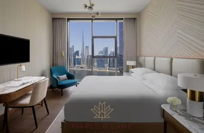 Apartment - 1 Bedroom - 1 Bathroom for rent in Intercontinental Residences Business Bay - Business Bay - Dubai