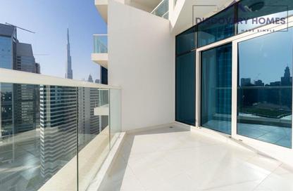 Apartment - Studio - 1 Bathroom for rent in Damac Maison Prive B - Damac Maison Prive - Business Bay - Dubai