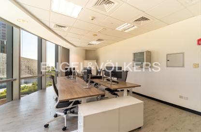 Office Space - Studio - 1 Bathroom for rent in North Tower - Emirates Financial Towers - DIFC - Dubai