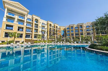 Apartment - Studio - 1 Bathroom for rent in Resortz Block 3 - Resortz by Danube - Arjan - Dubai