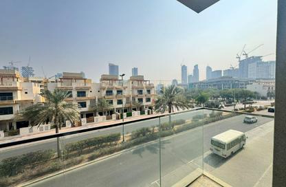 Apartment - 1 - 2 for rent in Al Asmawi Building - District 13 - Jumeirah Village Circle - Dubai