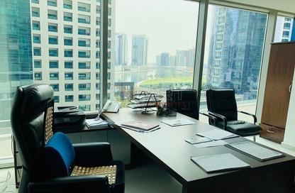 Office Space - Studio - 1 for rent in The Binary Tower - Business Bay - Dubai