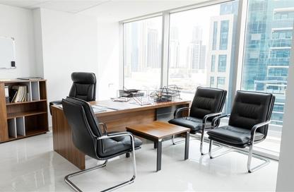 Office Space - Studio - 1 for rent in The Binary Tower - Business Bay - Dubai