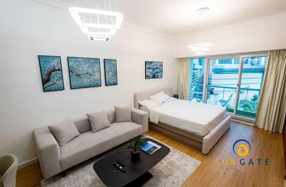 Apartment - Studio - 1 for rent in Lake Terrace - JLT Cluster D - Jumeirah Lake Towers - Dubai
