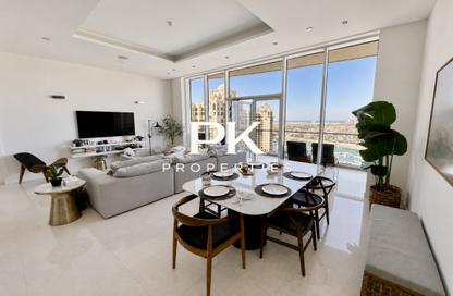 Apartment - 2 Bedrooms - 3 Bathrooms for rent in Ruby - Tiara Residences - Palm Jumeirah - Dubai