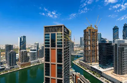 Apartment - 1 Bathroom for rent in Peninsula Four - Peninsula - Business Bay - Dubai