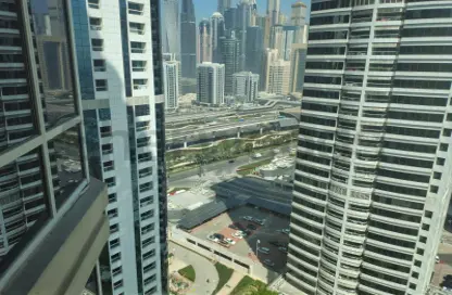 شقة - غرفة نوم - 1 حمام للايجار في بوابة دبي الجديدة 1 - (JLT) مجمع Q - أبراج بحيرات الجميرا - دبي