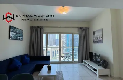 Apartment - 1 Bedroom - 2 Bathrooms for rent in Marina View Tower A - Marina View - Dubai Marina - Dubai
