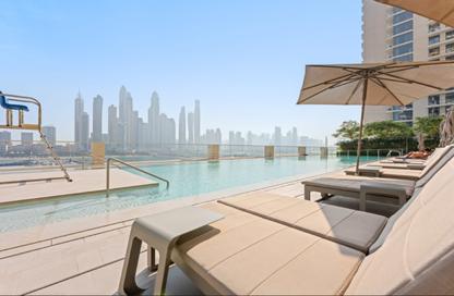 Apartment - 1 - 1 for rent in Marina Vista - Emaar Beachfront - Dubai Harbour - Dubai