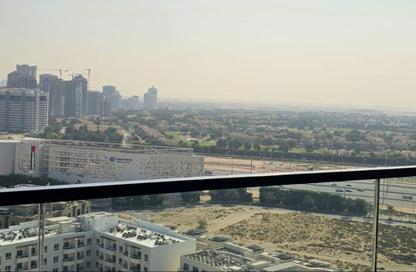 Apartment - 1 Bedroom - 1 Bathroom for rent in Binghatti Crest - District 13 - Jumeirah Village Circle - Dubai