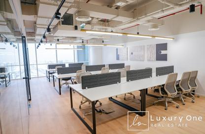 Office Space - Studio - 1 Bathroom for rent in Burj Al Salam - Sheikh Zayed Road - Dubai