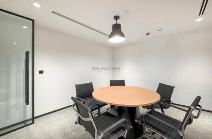 Office Space - Studio - 1 Bathroom for rent in Marina Plaza - Dubai Marina - Dubai