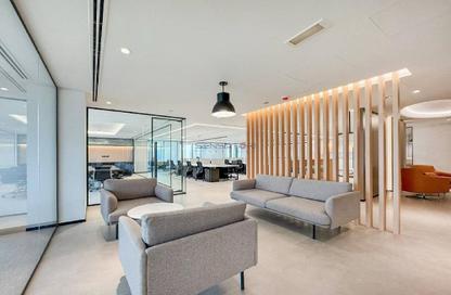 Office Space - Studio - 1 Bathroom for rent in Marina Plaza - Dubai Marina - Dubai