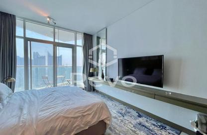 Apartment - Studio - 1 Bathroom for rent in Damac Maison Prive B - Damac Maison Prive - Business Bay - Dubai