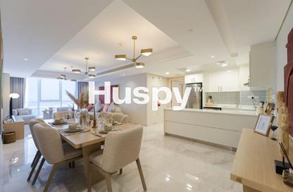 Apartment - 3 Bedrooms - 3 Bathrooms for rent in Leaf Tower - Tamouh - Al Reem Island - Abu Dhabi