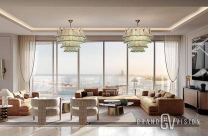 Apartment - 3 Bedrooms - 4 Bathrooms for sale in EMAAR Beachfront - Dubai Harbour - Dubai