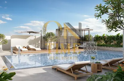 Apartment - 1 Bedroom - 2 Bathrooms for sale in Barajeel Towers - Al Rashidiya 1 - Al Rashidiya - Ajman