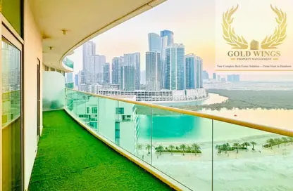 Apartment - 1 Bedroom - 2 Bathrooms for rent in Beach Towers - Shams Abu Dhabi - Al Reem Island - Abu Dhabi