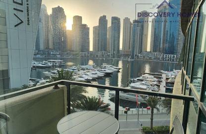 Apartment - 1 Bedroom - 1 Bathroom for rent in Al Majara 2 - Al Majara Towers - Dubai Marina - Dubai
