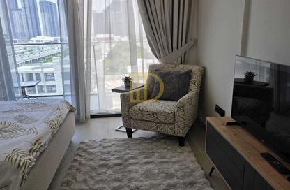 Apartment - Studio - 1 Bathroom for rent in Azizi Riviera 23 - Azizi Riviera - Meydan One - Meydan - Dubai