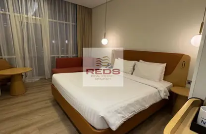 شقة - 1 حمام للايجار في تاور 1 - ترحاب هوتيل اند تاورز - مثلث قرية جميرا - دبي