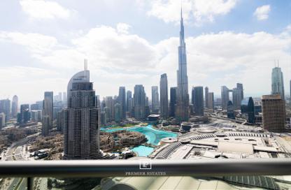 Apartment - 3 - 4 for rent in The Address Residence Fountain Views 1 - The Address Residence Fountain Views - Downtown Dubai - Dubai