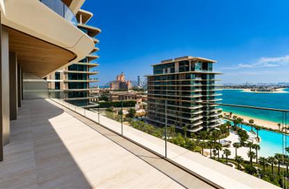 Apartment - 3 - 3 for rent in Serenia Living Tower 2 - Serenia Living - Palm Jumeirah - Dubai