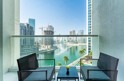 Apartment - Studio - 1 for rent in Damac Maison Prive A - Damac Maison Prive - Business Bay - Dubai