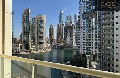 Apartment - Studio - 1 Bathroom for sale in Marina View Tower A - Marina View - Dubai Marina - Dubai