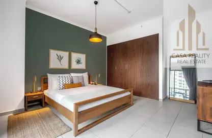 شقة - غرفة نوم - 1 حمام للايجار في العنوان رزيدنسز برج الأوبرا دبي 1 - ذو ادراس ريزيدنس دبي أوبرا - وسط مدينة دبي - دبي