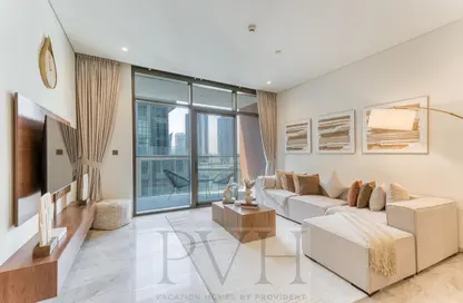Apartment - 1 Bedroom - 2 Bathrooms for rent in Peninsula Five - Peninsula - Business Bay - Dubai
