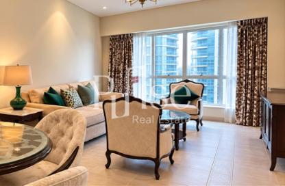 Apartment - 2 - 2 for rent in Elite Residence - Dubai Marina - Dubai