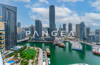 Apartment - 3 Bedrooms - 5 Bathrooms for rent in The Jewel Tower B - The Jewels - Dubai Marina - Dubai