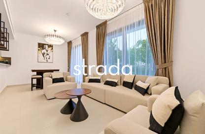 Townhouse - 3 - 3 for rent in Aura Gardens - Tilal Al Ghaf - Dubai