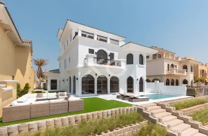 Villa - 5 Bedrooms - 6 Bathrooms for rent in Garden Homes Frond B - Garden Homes - Palm Jumeirah - Dubai