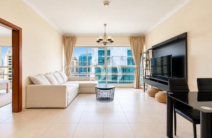 Apartment - 1 - 1 for rent in Al Sahab 2 - Al Sahab - Dubai Marina - Dubai