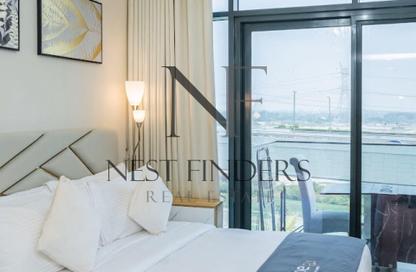 Apartment - Studio - 1 Bathroom for rent in Azizi Riviera 48 - Azizi Riviera - Meydan One - Meydan - Dubai