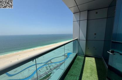 Apartment - 2 Bedrooms - 3 Bathrooms for rent in Ajman Corniche Residences - Ajman Corniche Road - Ajman